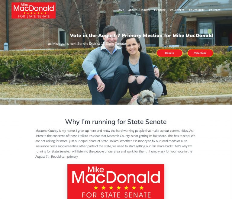 ElectMikeMacDonald.com